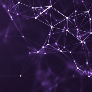 An image featuring technological-looking lines to signify tech and innovation