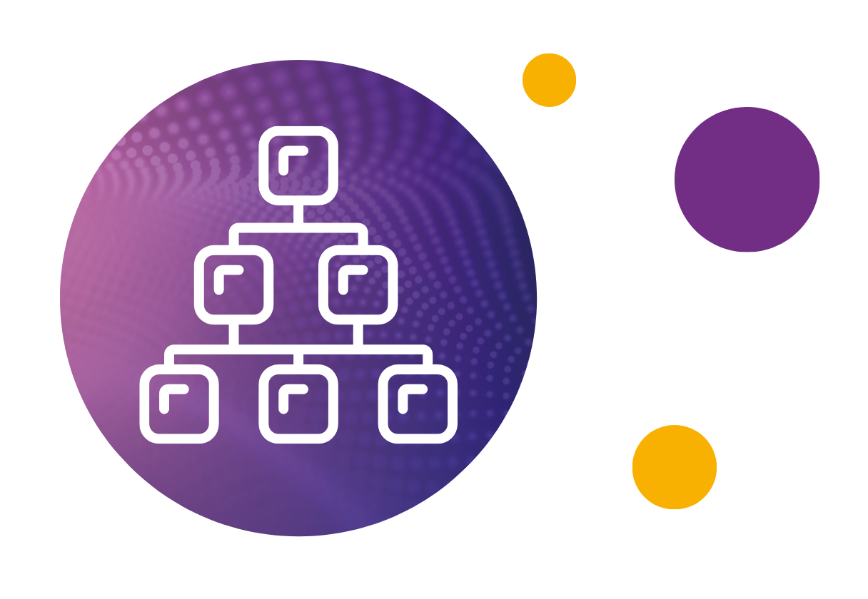 Graphic of a flow chart to signify categorisation